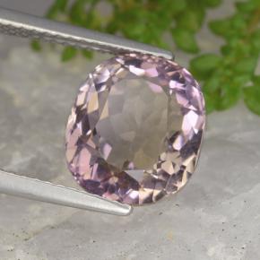 4.82 ct Bi-color Ametrine Stone, Natural Ametrine in Oval Facet Shape for Sale