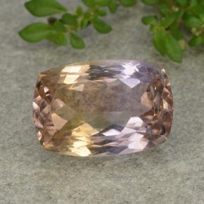 6.9ct Cushion-Cut Bi-Color Ametrine Gem for sale 6.9ct Cushion-Cut Bi-Color Ametrine Gem (ID: 483767)