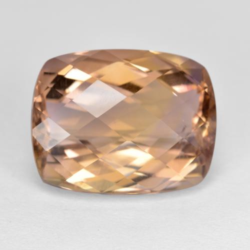 Multicolor Ametrina Gema - 8.7ct Tablero de Ajedrez en Forma Cojín (ID: 483824)