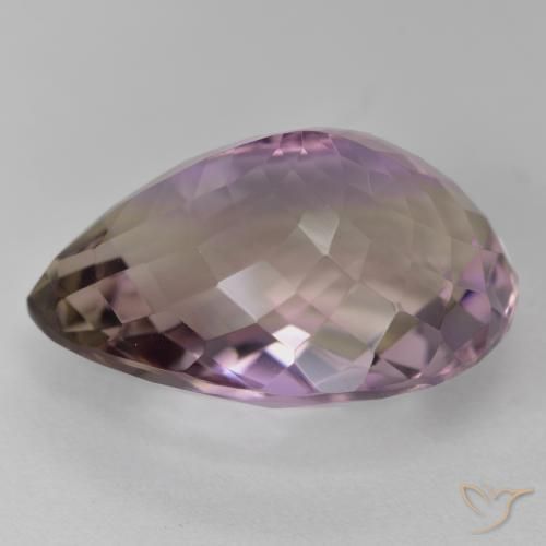 Ametrine Gemstone in 20 x 15 mm (calibrated) Size for Sale, Ametrine Stone in Bi-color Color