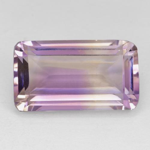 Bi-color Ametrine Gem - 13.4ct Octagon Facet (ID: 571546)