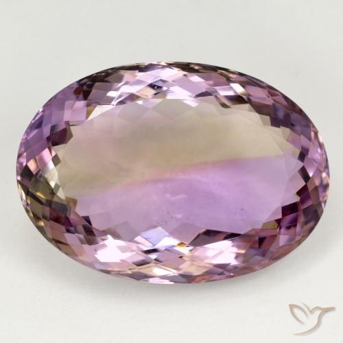 37.23ct Natural Bi-color Ametrine, Oval, VVS