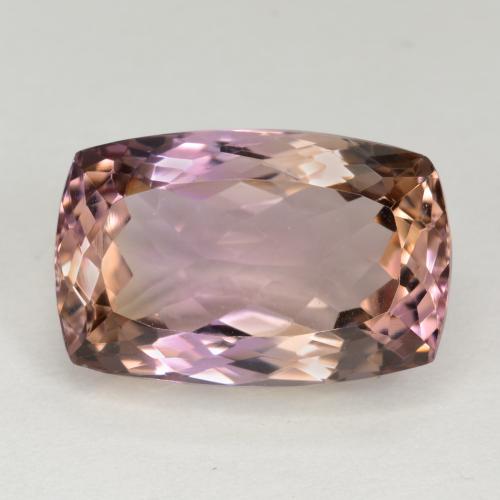 Bi-color Ametrine Gem - 12.7ct Cushion-Cut (ID: 571562)