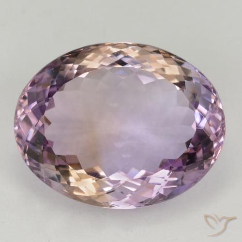 20.51ct Natural Bi-color Ametrine, Oval, VVS