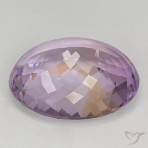 Ametrine Gemstone in 20.6 x 16.3 mm Size for Sale, Ametrine Stone in Bi-color Color