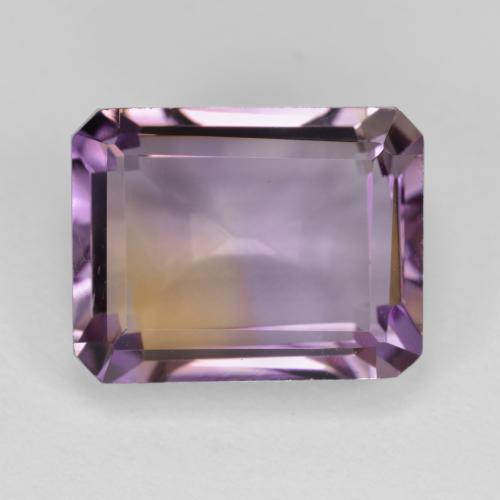 Bicolor Ametrina Gema - 7ct Forma octagonal (ID: 571590)