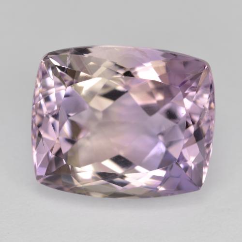 Bi-color Ametrine Gem - 12.9ct Cushion-Cut (ID: 571608)