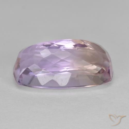 Ametrine Gemstone in 16.3 x 9.2 mm Size for Sale, Ametrine Stone in Bi-color Color