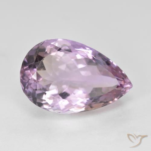 8.50 ct Bi-color Ametrine Stone, Natural Ametrine in Pear Facet Shape for Sale
