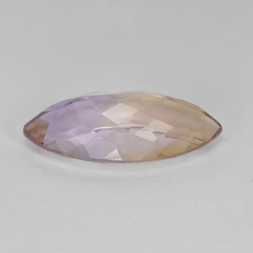 Ametrine Gemstone in 18.9 x 8.8 mm Size for Sale, Ametrine Stone in Bi-color Color
