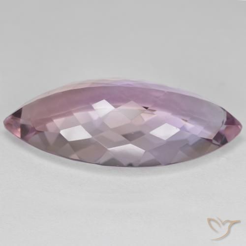 Ametrine Gemstone in 27.7 x 13.6 mm Size for Sale, Ametrine Stone in Bi-color Color