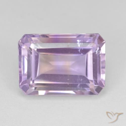 14.3 x 10.1mm Octagon / Emerald Cut Bi-color Ametrine from Brazil, Weight of 8.43ct, Natural untreated Gemstone in VS Clarity, 1pc Octagon Step Cut Ametrine - Color: Bi-color, Mohs Hardness of 7 suitable for daily wear jewelry, Photo A