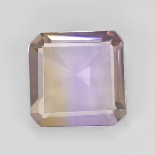 Bi-color Ametrine Gem - 6.3ct Octagon Step Cut (ID: 577109)