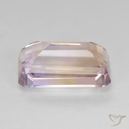Ametrine Gemstone in 15.8 x 9.1 mm Size for Sale, Ametrine Stone in Bi-color Color