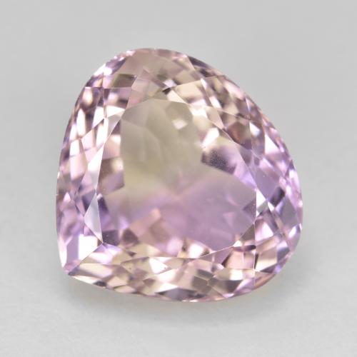 Bicolore Amétrine gemme - 8.9ct Poire facette (ID: 577719)
