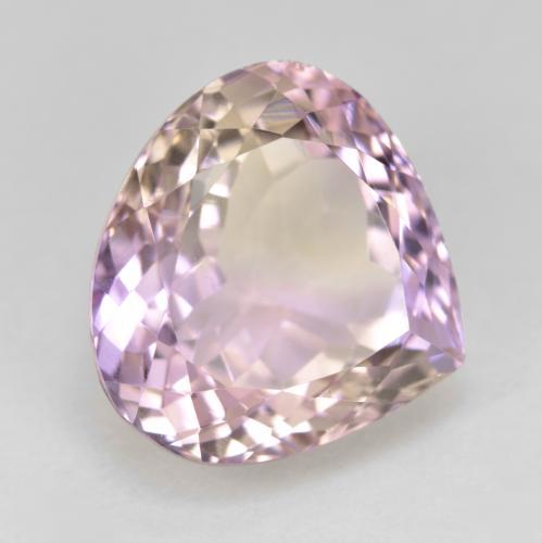 8.90 ct Bi-color Ametrine Stone, Natural Ametrine in Pear Facet Shape for Sale
