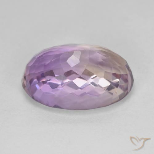 Ametrine Gemstone in 16.2 x 11.1 mm Size for Sale, Ametrine Stone in Bi-color Color