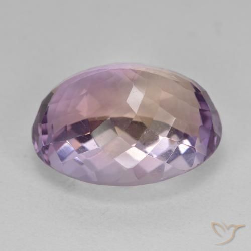 Ametrine Gemstone in 20 x 15 mm (calibrated) Size for Sale, Ametrine Stone in Bi-color Color