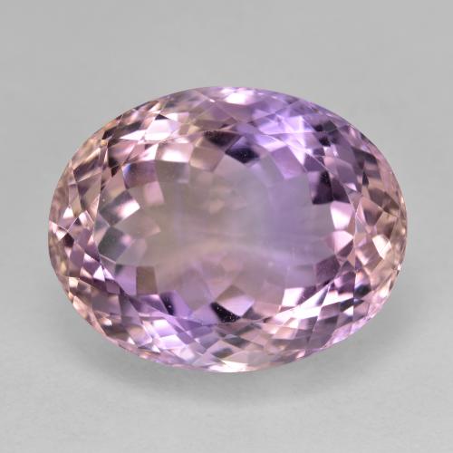 Bi-color Ametrine Gem - 18.7ct Oval Facet (ID: 582895)