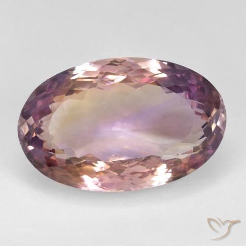 23.80ct Natural Bi-color Ametrine, Oval, VS