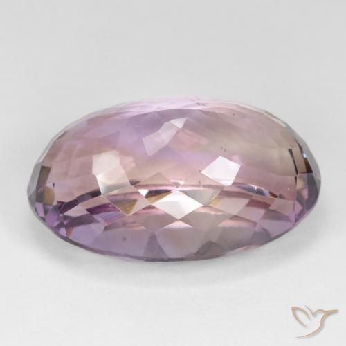 Ametrine Gemstone in 22.1 x 14.1 mm Size for Sale, Ametrine Stone in Bi-color Color