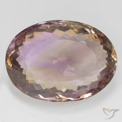 38.41ct Natural Bi-color Ametrine, Oval, VVS