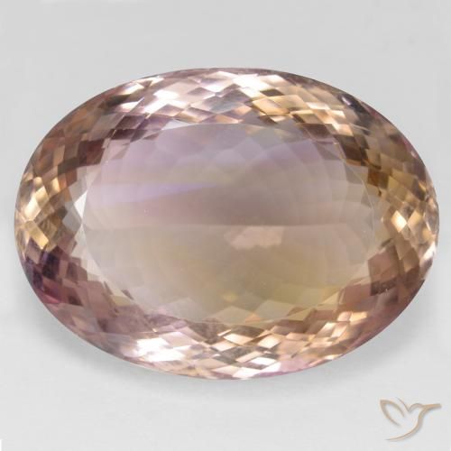 49.30ct Natural Bi-color Ametrine, Oval, VVS