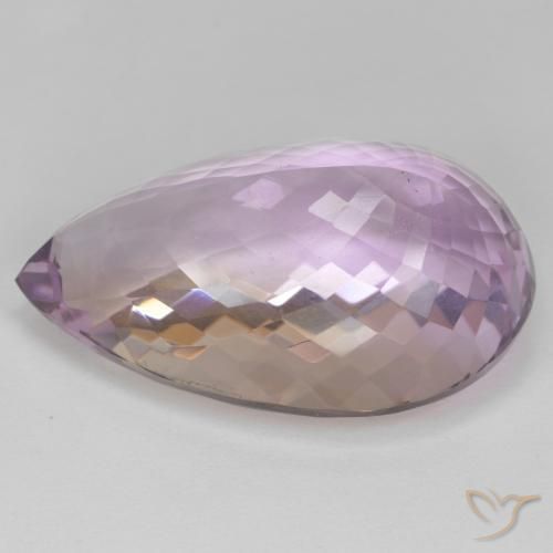 Ametrine Gemstone in 28.5 x 17.8 mm Size for Sale, Ametrine Stone in Bi-color Color