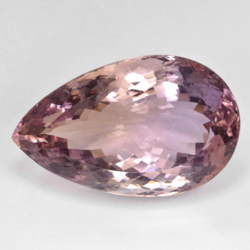 Bi-color Ametrine Gem - 58.3ct Pear Facet (ID: 591670)
