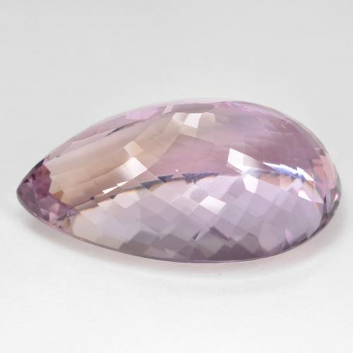 Ametrine Gemstone in 33 x 20.4 mm Size for Sale, Ametrine Stone in Bi-color Color