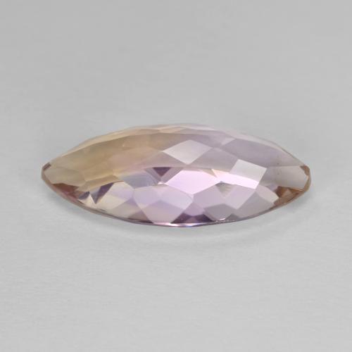 Ametrine Gemstone in 17.7 x 8.2 mm Size for Sale, Ametrine Stone in Bi-color Color