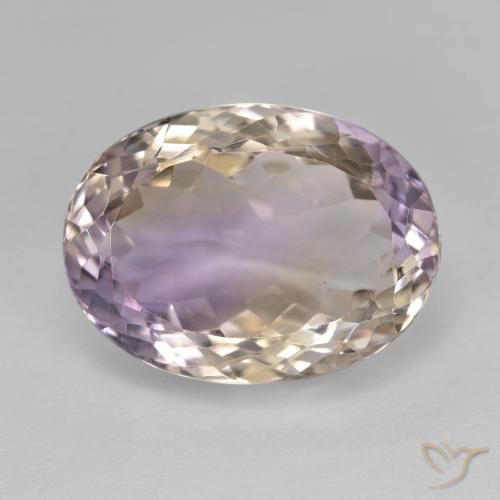 11.94ct Natural Bi-color Ametrine, Oval, VVS