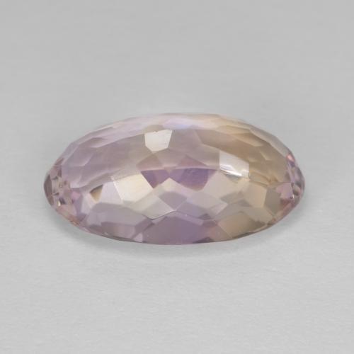 Ametrine Gemstone in 15.8 x 9.6 mm Size for Sale, Ametrine Stone in Bi-color Color