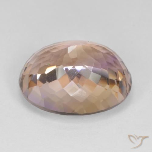 Ametrine Gemstone in 17.7 x 14.3 mm Size for Sale, Ametrine Stone in Bi-color Color
