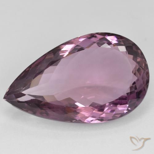 22.50 ct Bi-color Ametrine Stone, Natural Ametrine in Pear Facet Shape for Sale