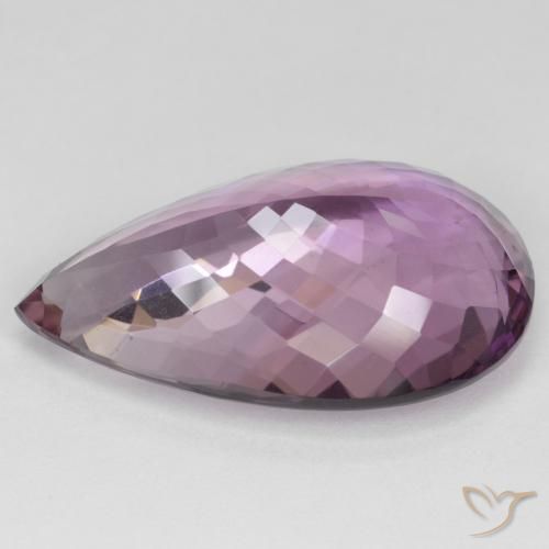 Ametrine Gemstone in 26.4 x 16 mm Size for Sale, Ametrine Stone in Bi-color Color