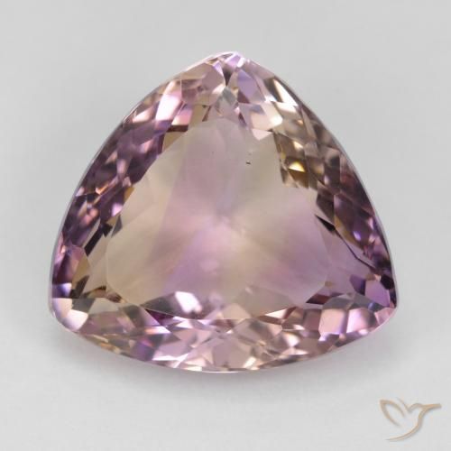 20.11ct Natural Bi-color Ametrine, Trillion, VVS
