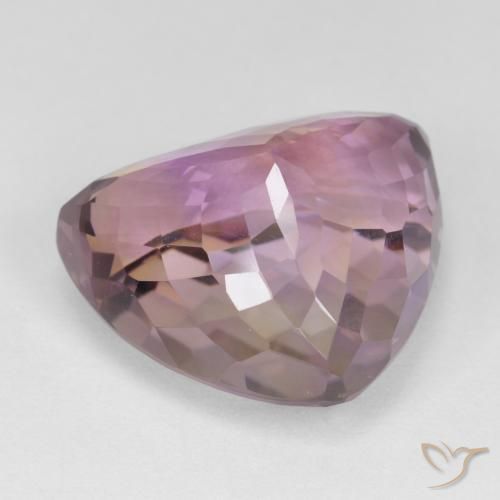 Ametrine Gemstone in 18.5 x 16.8 mm Size for Sale, Ametrine Stone in Bi-color Color