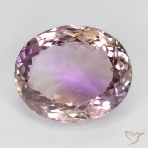 17.30ct Natural Bi-color Ametrine, Oval, VS