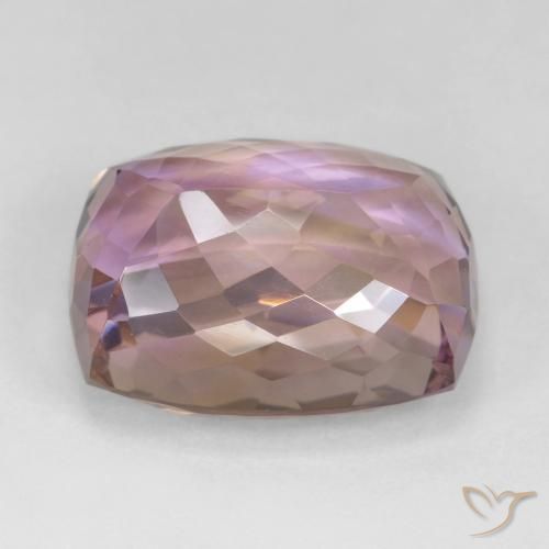 Ametrine Gemstone in 17.7 x 13.9 mm Size for Sale, Ametrine Stone in Bi-color Color