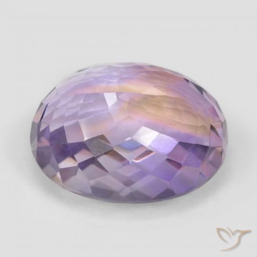 Ametrine Gemstone in 20 x 15 mm (calibrated) Size for Sale, Ametrine Stone in Bi-color Color