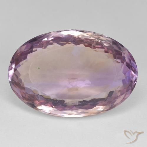 Oval Shape Bi-Color Ametrine 15 Ct Natural Faceted Purple Ametrine AAA Quality Faceted Ametrine Loose Gemstone Jewelry Making Stone
