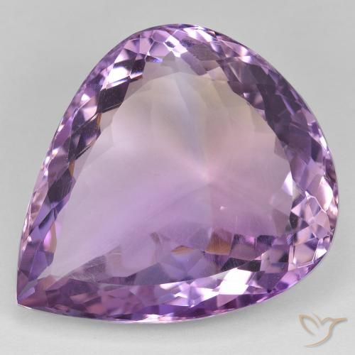 33.36ct Natural Bi-color Ametrine, Pear Shape, VVS-VS