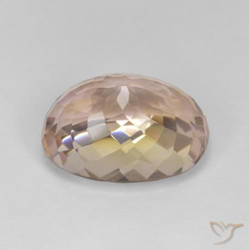 Ametrine Gemstone in 18 x 13 mm (calibrated) Size for Sale, Ametrine Stone in Bi-color Color
