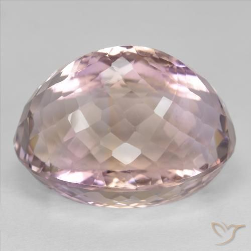 Ametrine Gemstone in 20 x 15 mm (calibrated) Size for Sale, Ametrine Stone in Bi-color Color