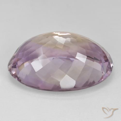 Ametrine Gemstone in 23.2 x 16.1 mm Size for Sale, Ametrine Stone in Bi-color Color