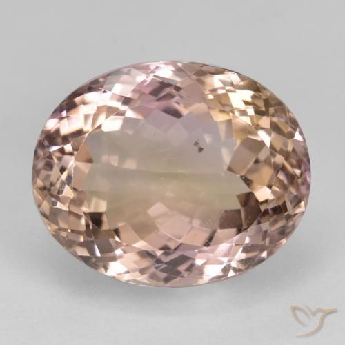 22.23ct Natural Bi-color Ametrine, Oval, VS
