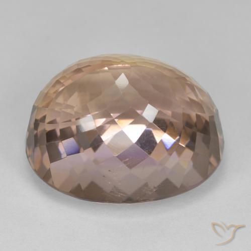 Ametrine Gemstone in 18.3 x 14.9 mm Size for Sale, Ametrine Stone in Bi-color Color