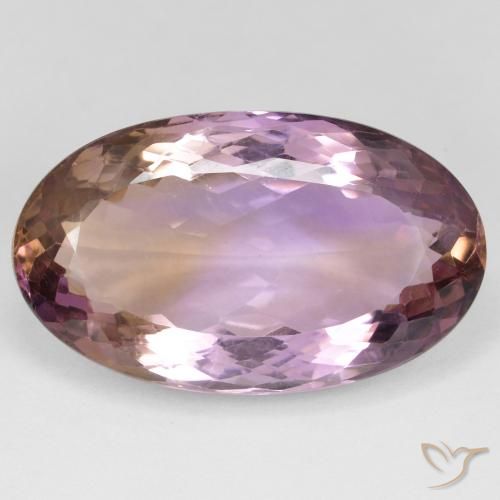 24.66ct Natural Bi-color Ametrine, Oval, VS