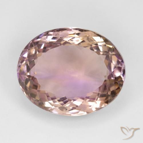 19.11ct Natural Bi-color Ametrine, Oval, VS